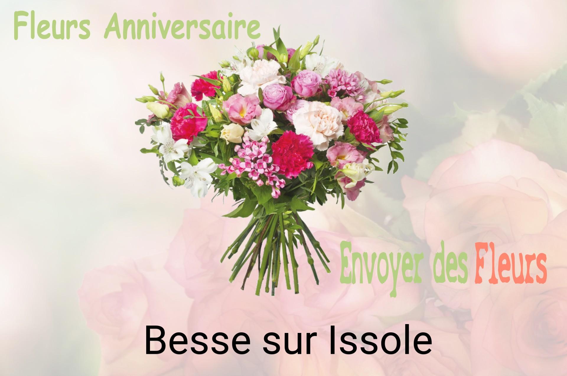 Bouquet de fleurs d’anniversaire livré à Besse-sur-Issole