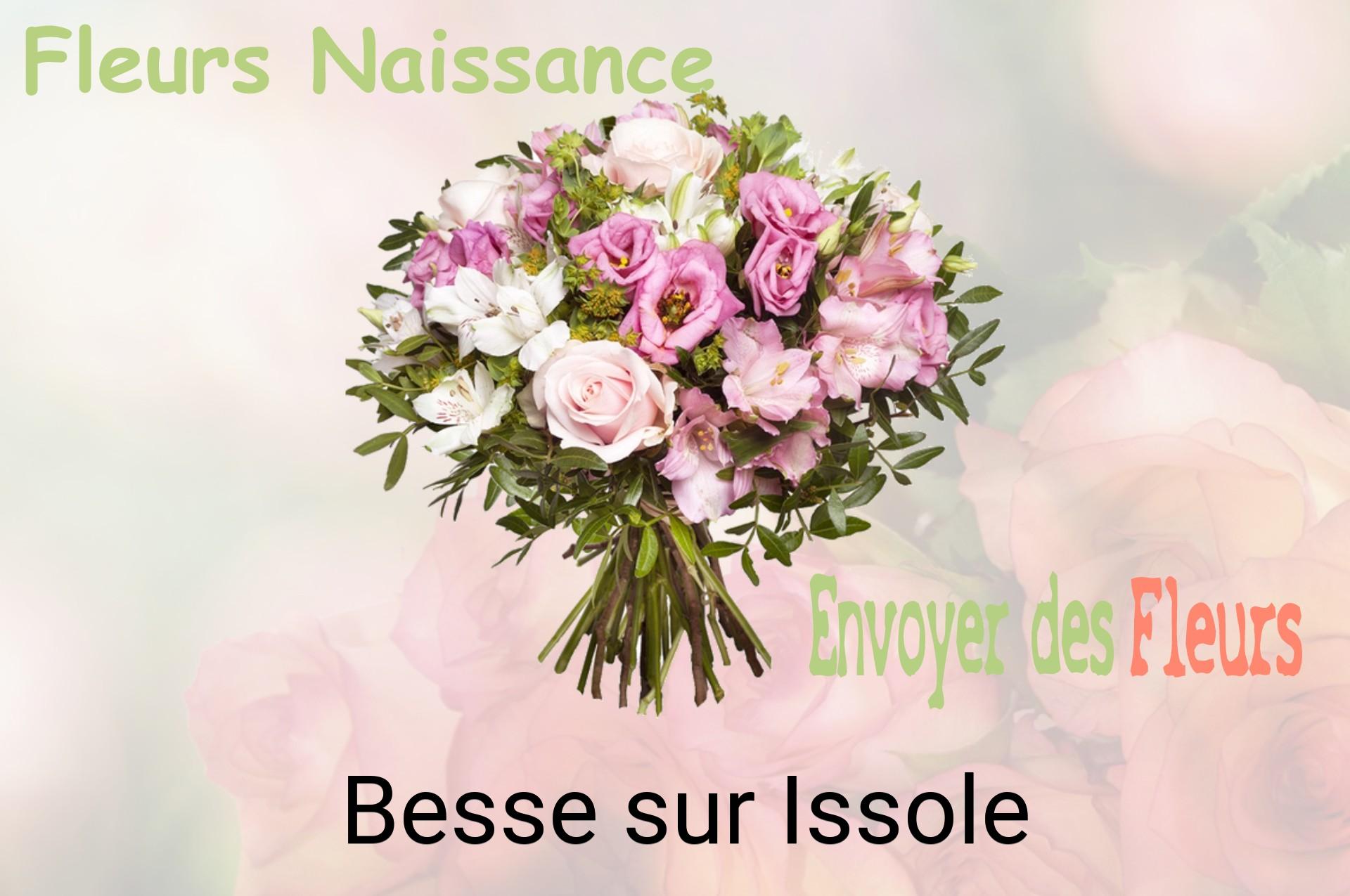 Bouquet de fleurs de naissance livré à Besse-sur-Issole